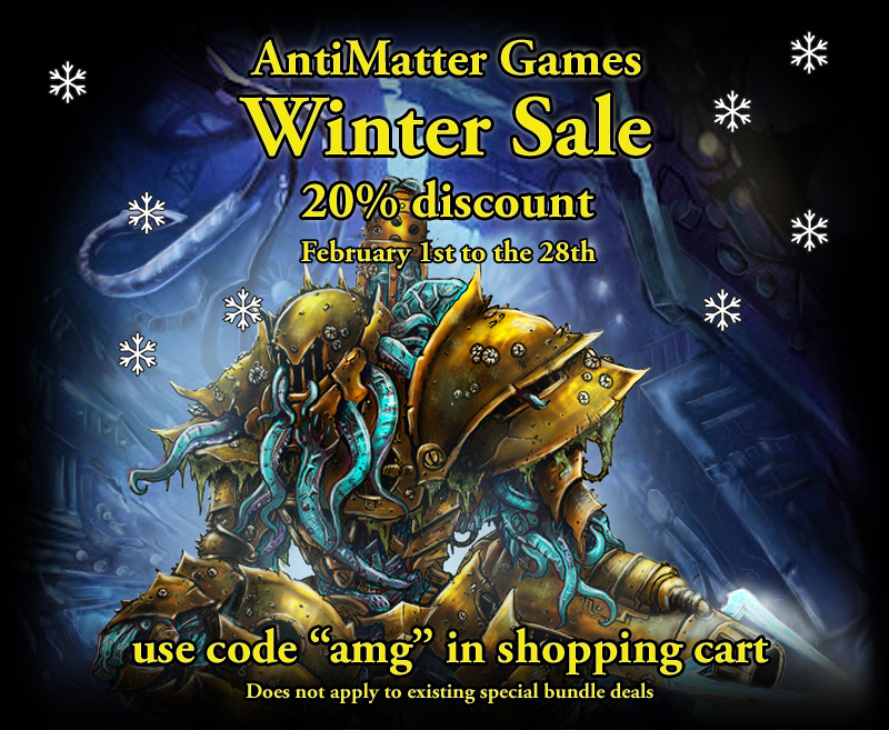AntiMatter Winter Sale!