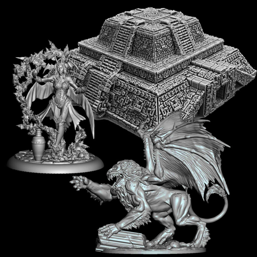 Uncharted Realms Miniatures – Antimatter Games