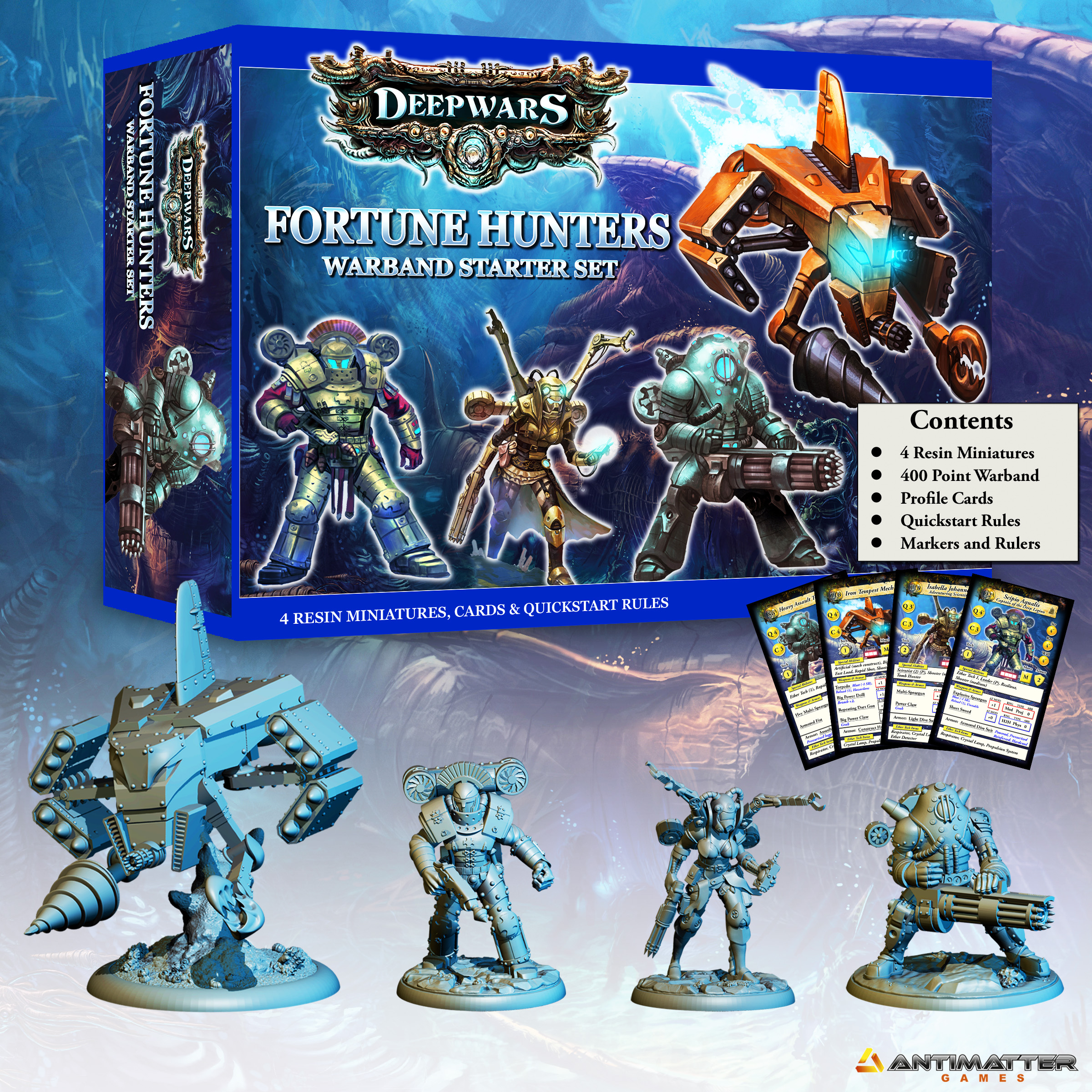 New Warband Boxes and Faction Card Sets