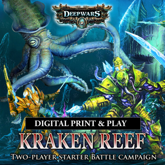 Deepwars DeepWars -Kraken Reef 2-player Starter (Digital PDF & STL) – Antimatter ...