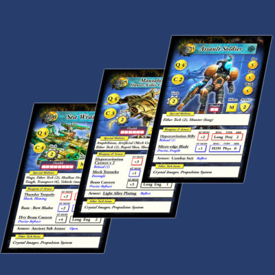 Profile Cards & Game Cards